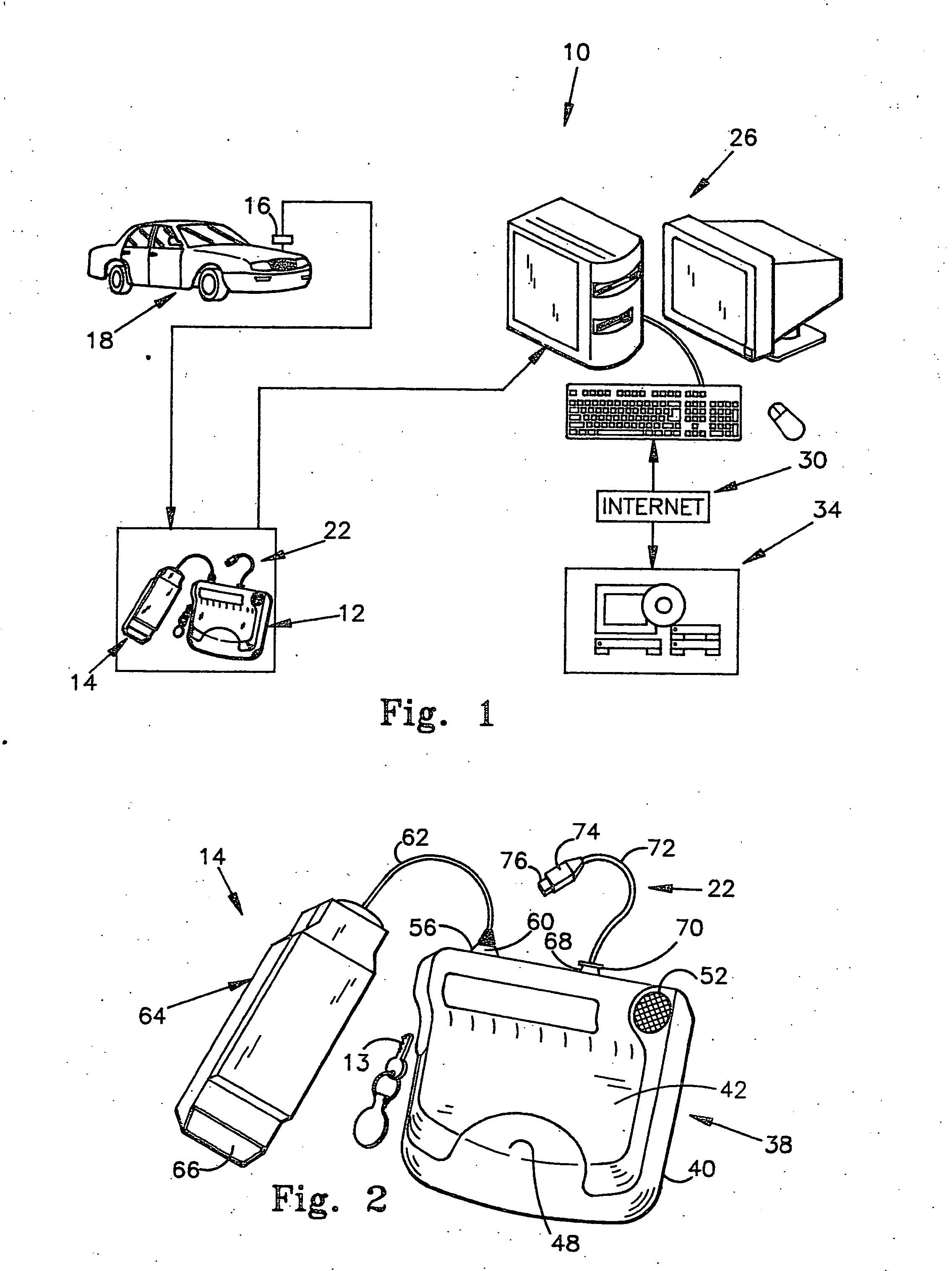 Auto diagnostic method and device