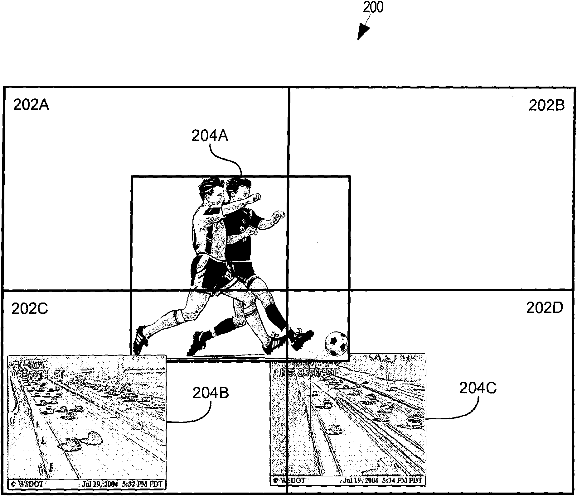 Interconnection mechanism for multiple data streams