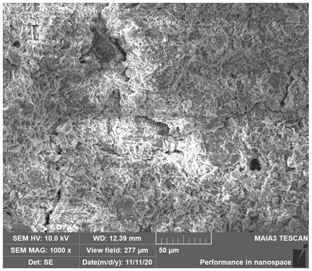 Wood nanocellulose modified cemented filling material for deep ground structure filling and preparation method of wood nanocellulose modified cemented filling material