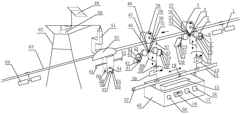 Control device and method for autonomous positioning docking charging of high-voltage line inspection robot