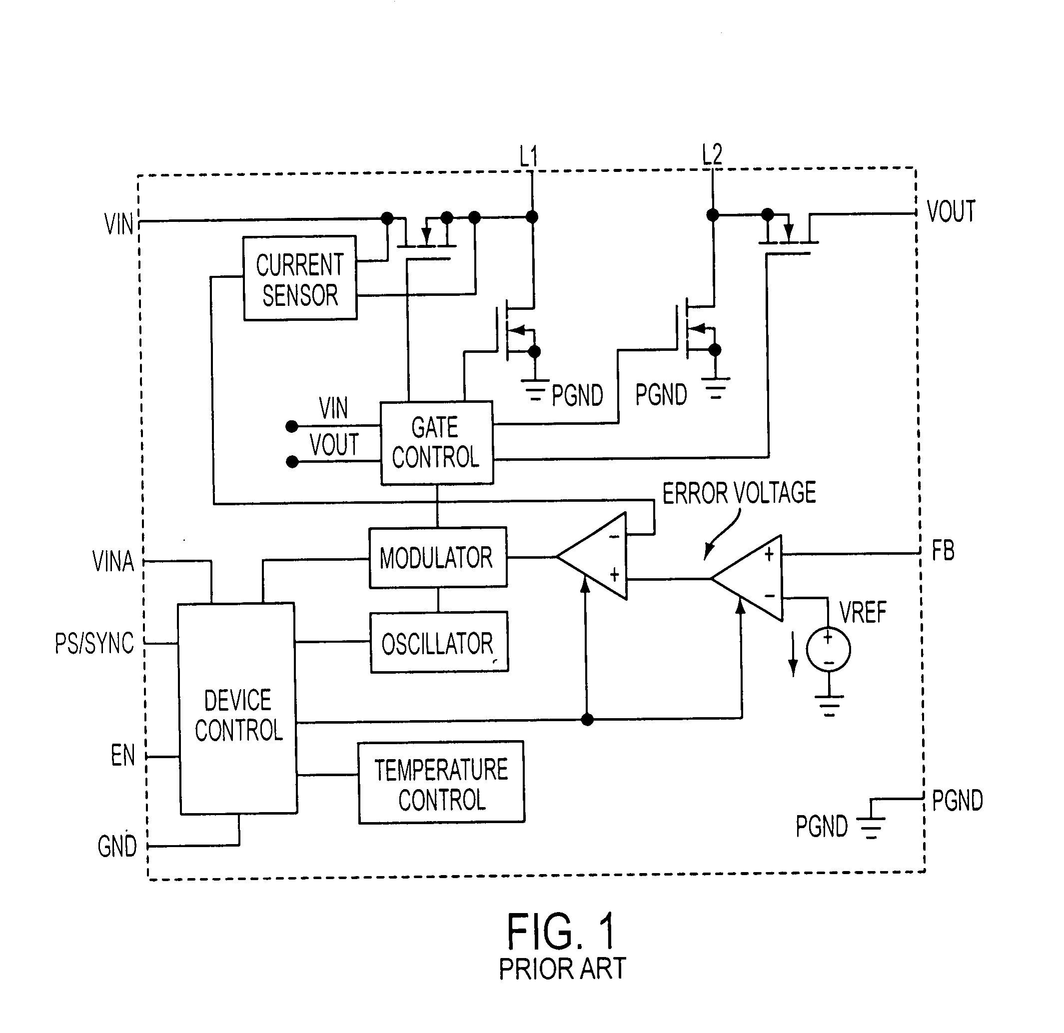 Buck-boost switching regulator