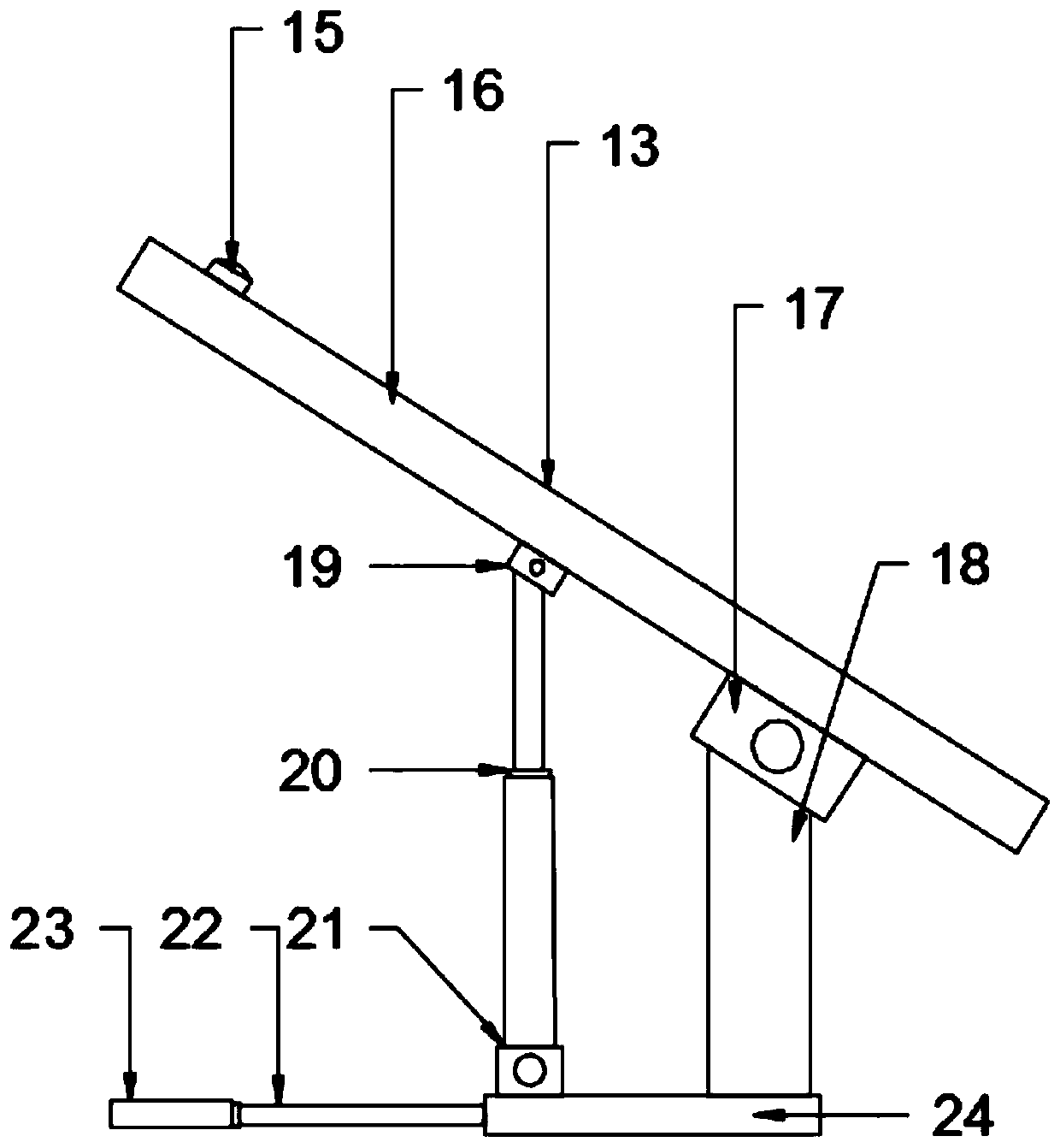 An environmentally friendly street lamp with the function of introducing underground sunlight