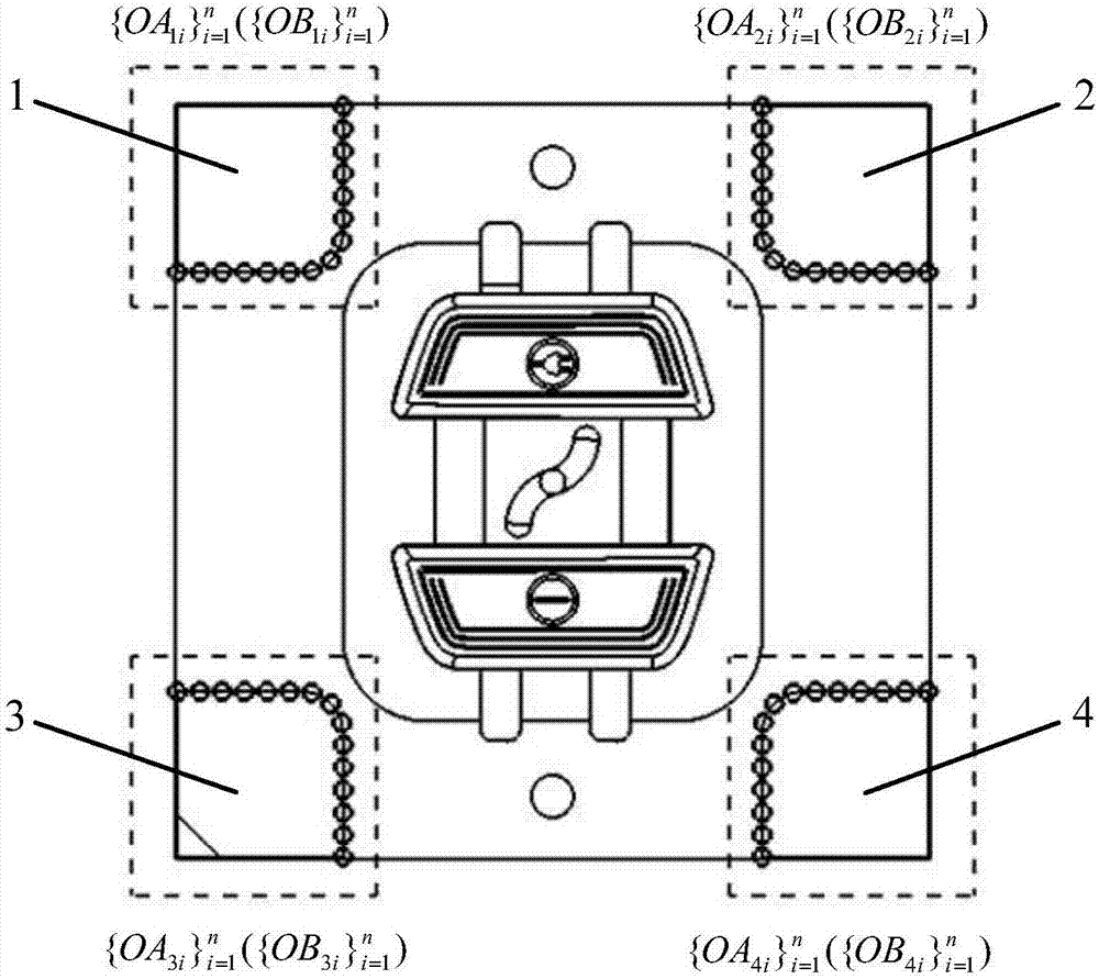 Virtual die matching method based on measurement