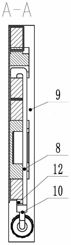 Suspension propelling and guiding integrated module and maglev track system