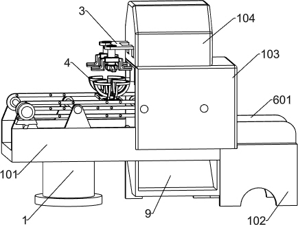 Food processing equipment based on rotary cutting