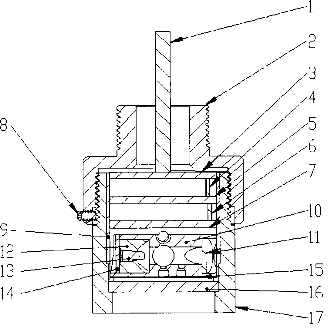 High-sensitivity multi-parameter explosion-proof type infrared gas sensor