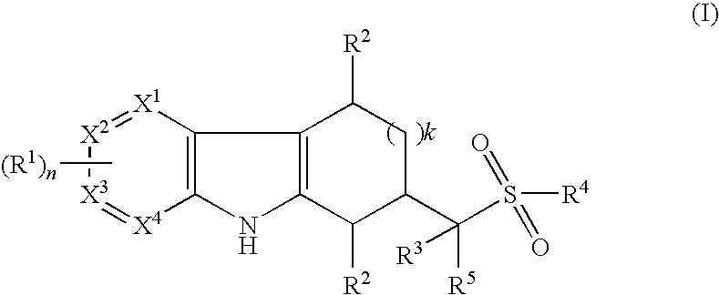 Tetrahydrocarbazoles and derivatives