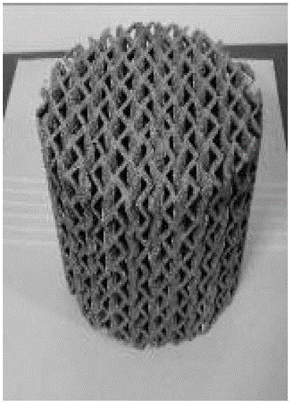 Foam silicon carbide based structured catalyst and application in preparation of butadiene