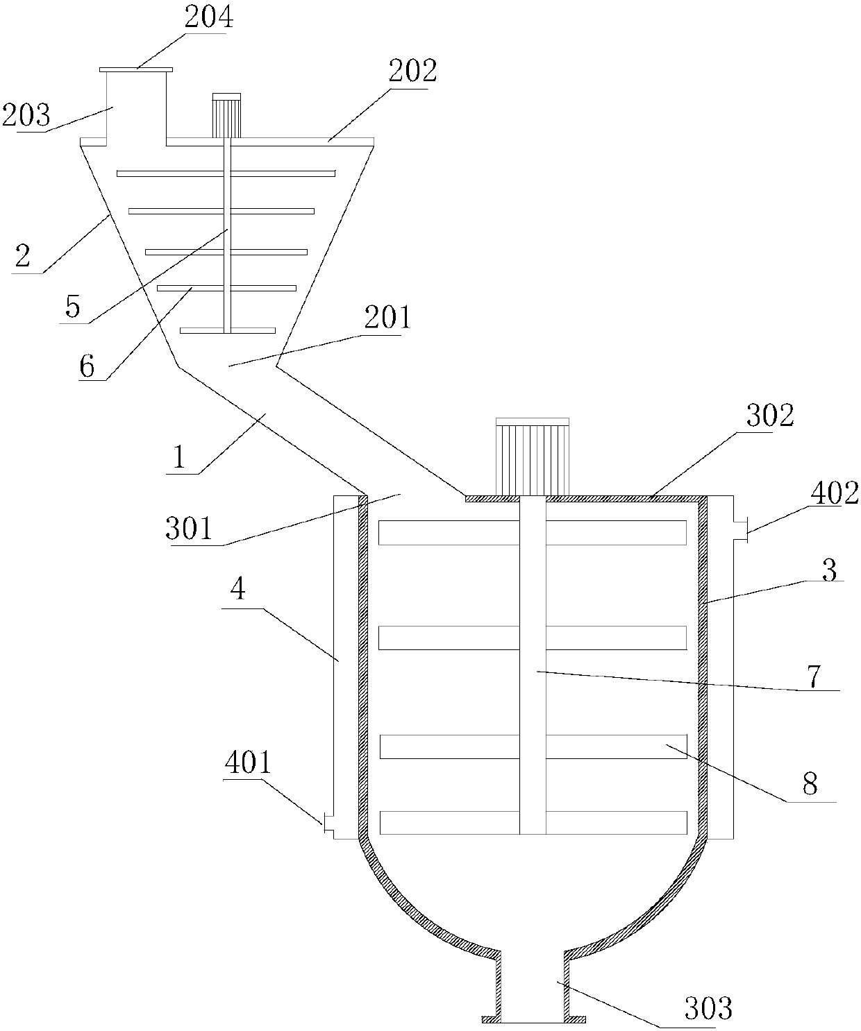 Soap waste processing device