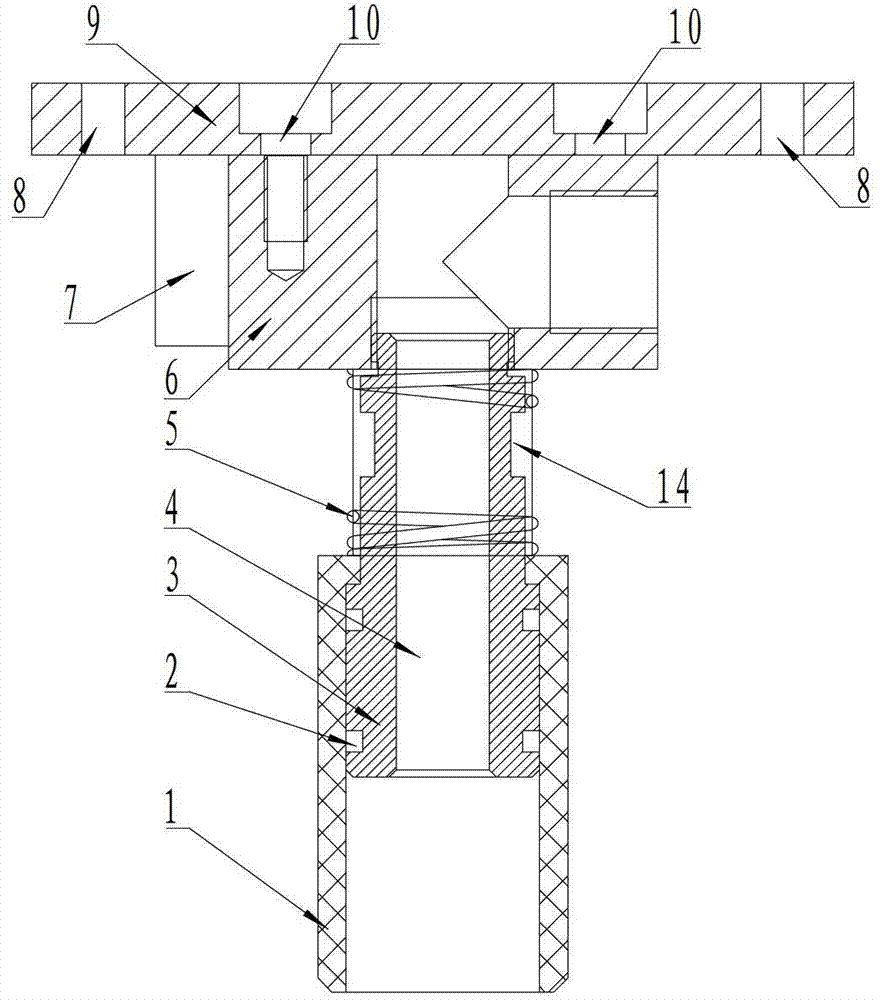 Constraint abrasive flow ultra-precision machining device