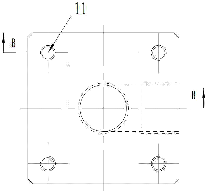 Constraint abrasive flow ultra-precision machining device