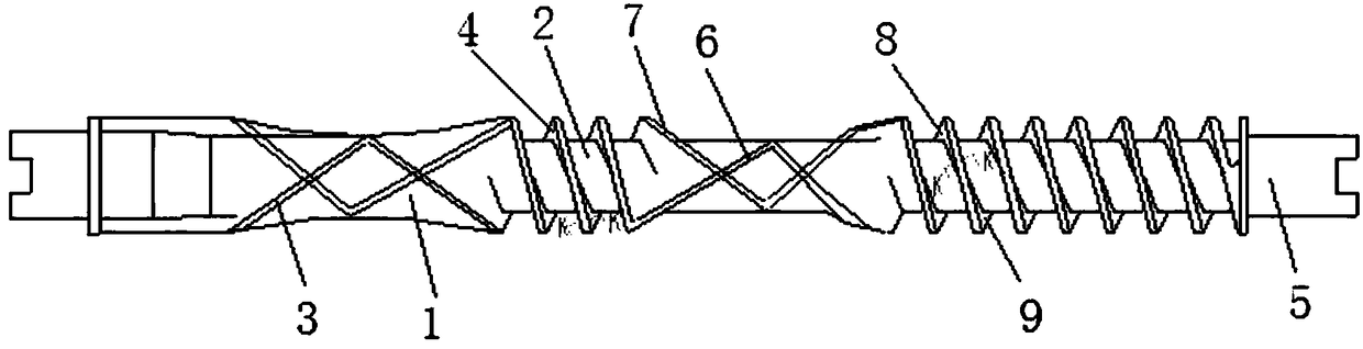 Internal mixer rotor