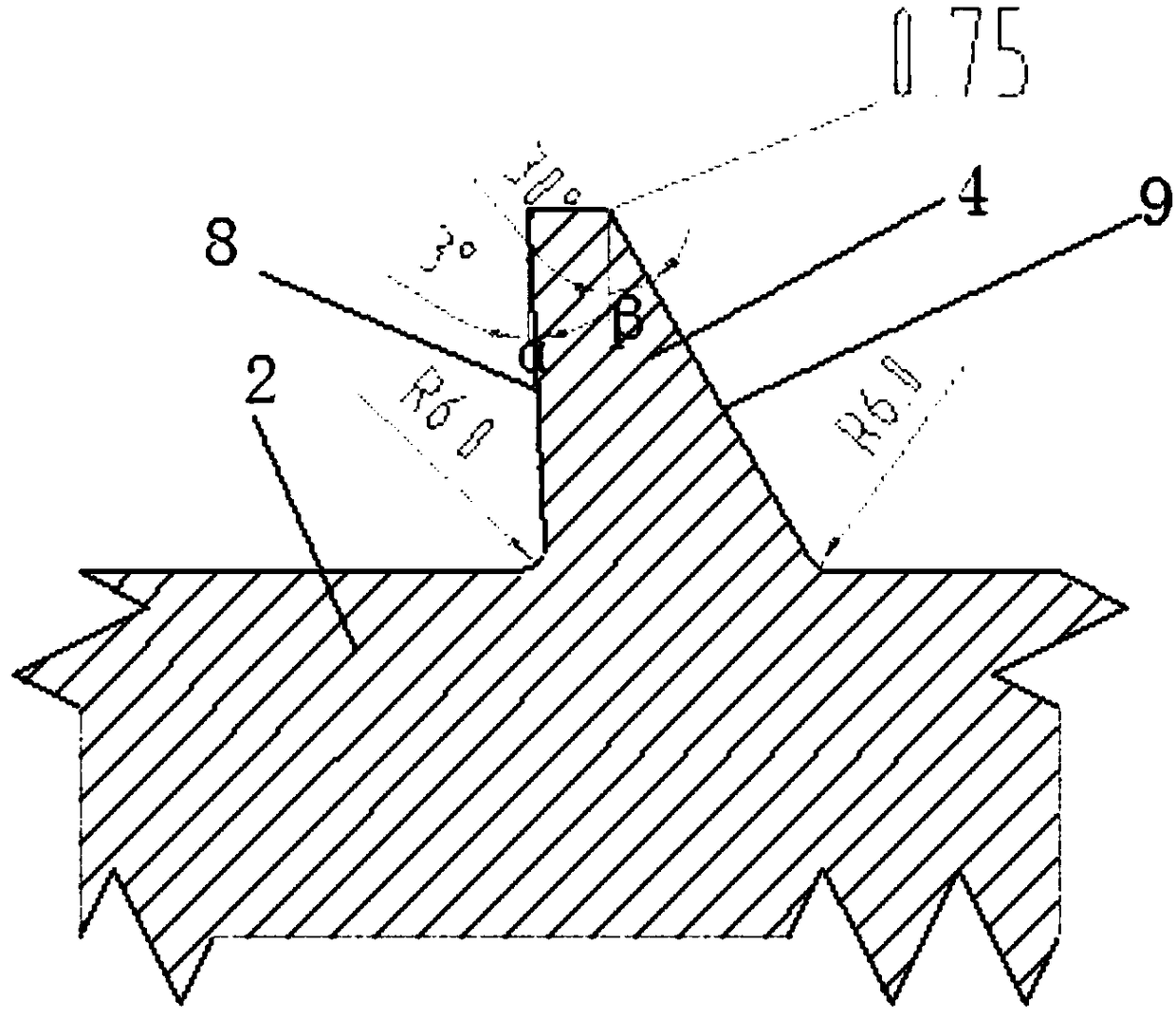 Internal mixer rotor