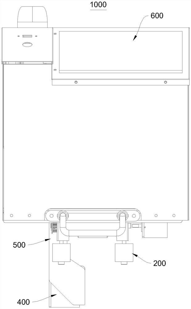 Novel rail web ink-jet printer