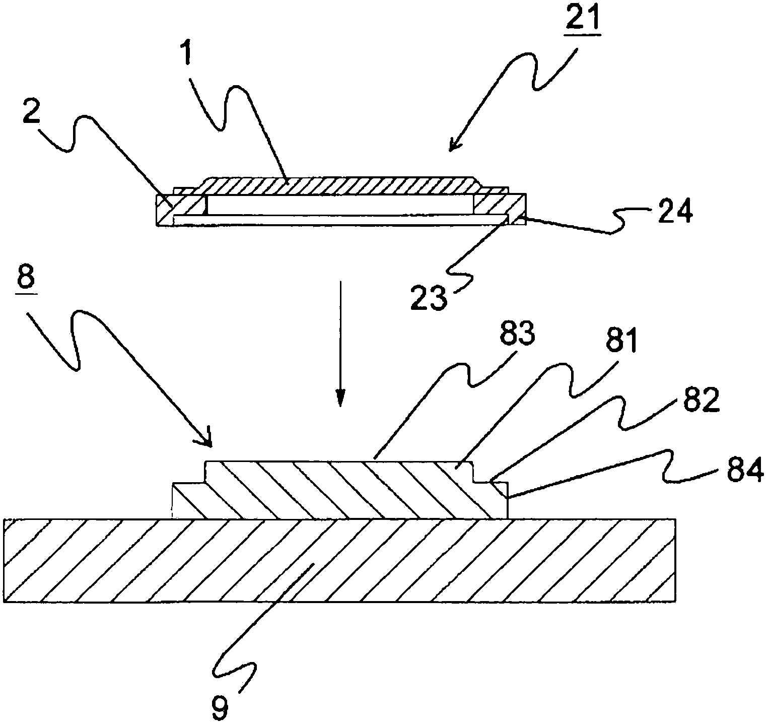 Porous stamp assembly, and manufacturing method and apparatus of the same