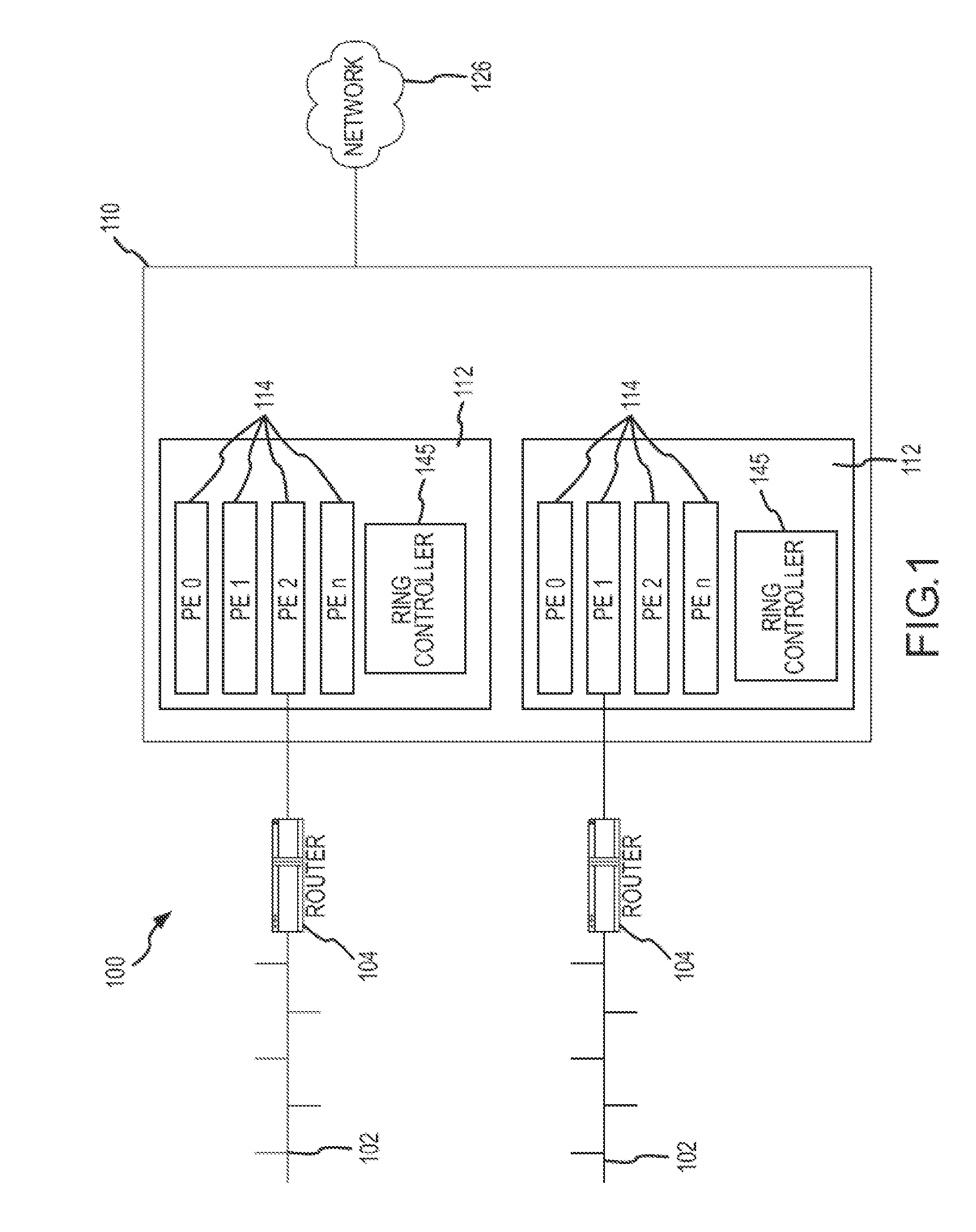 Identifying nodes in a ring network