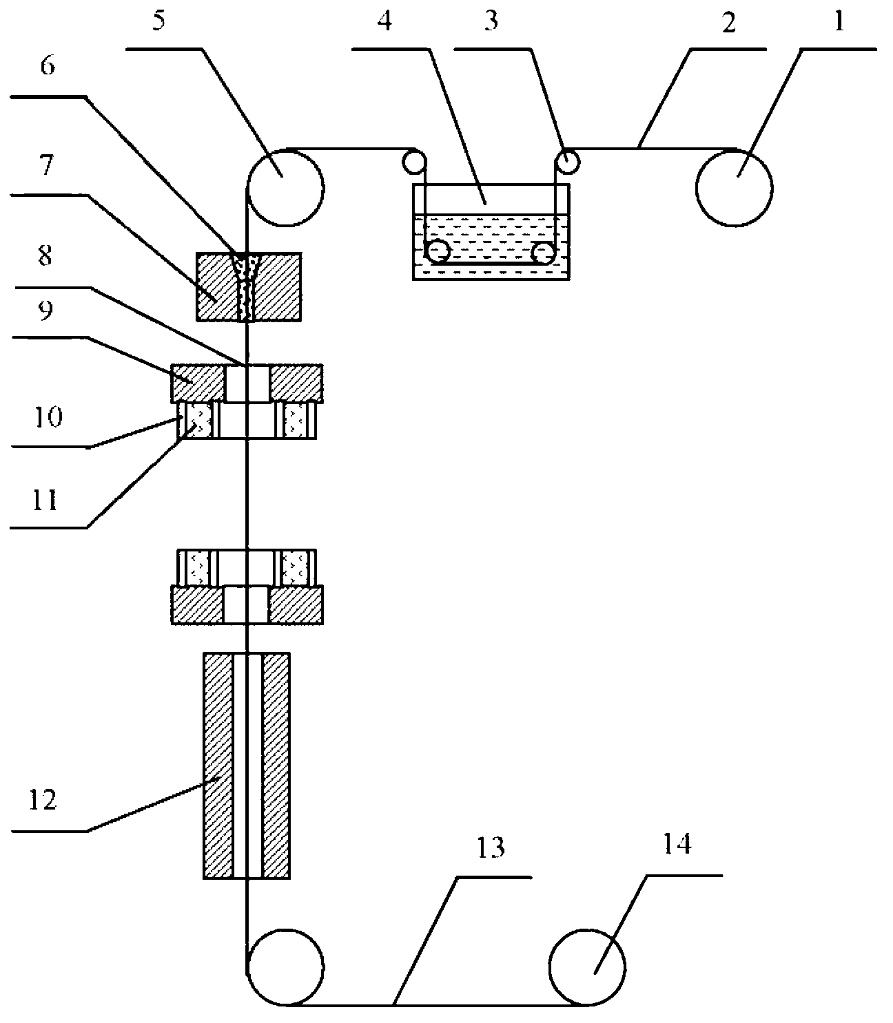 Method for producing resin diamond wire