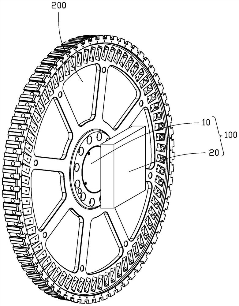 Wireless data acquisition device and steel rail milling cutter equipment provided with same