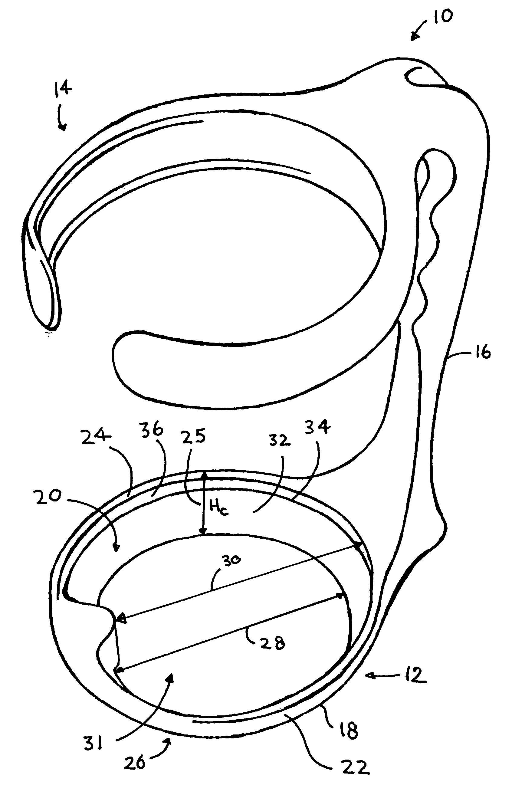 Plastic beverage bottle holder