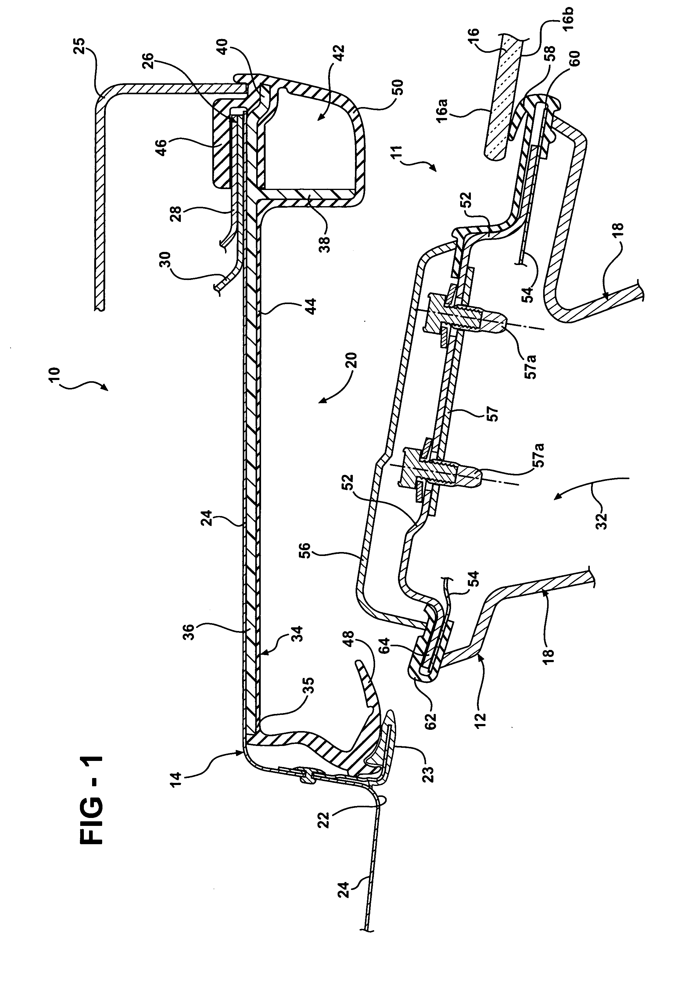 Door sealing assembly