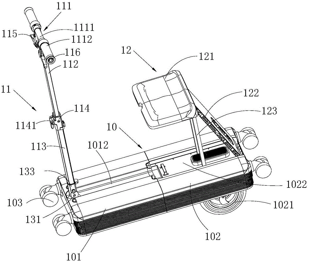 Portable folding car