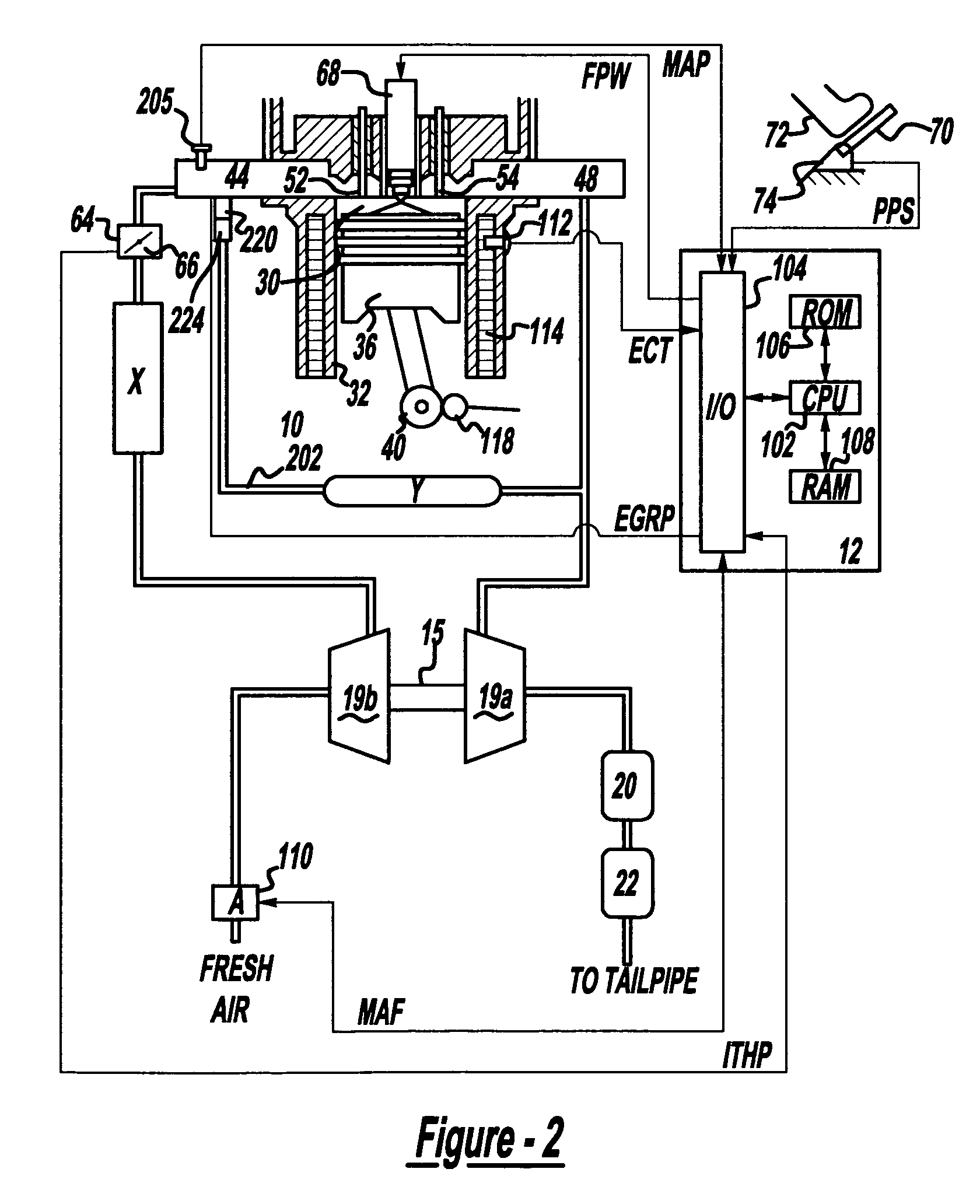 System and method for reducing NOx emissions during transient conditions in a diesel fueled vehicle with EGR