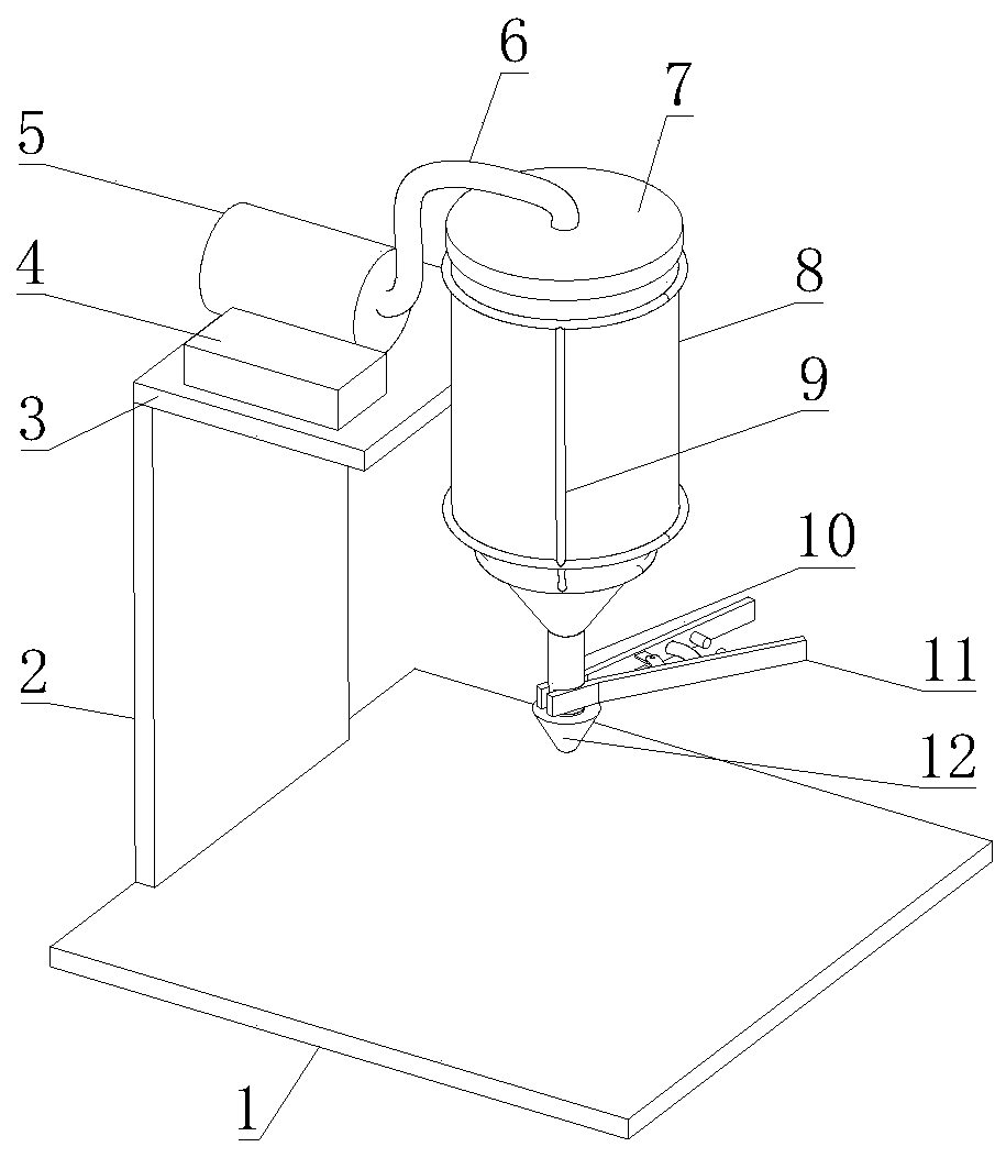 Medicine administering device for pharmacy department