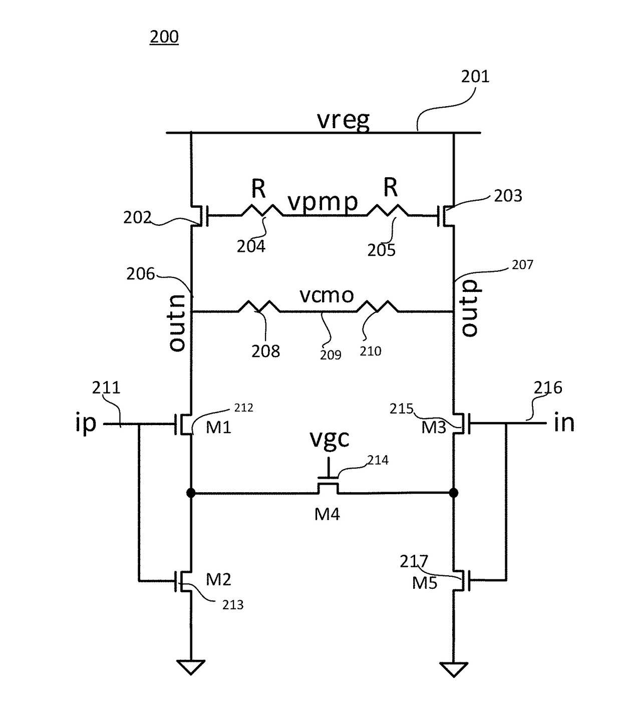 Linear variable gain amplifier