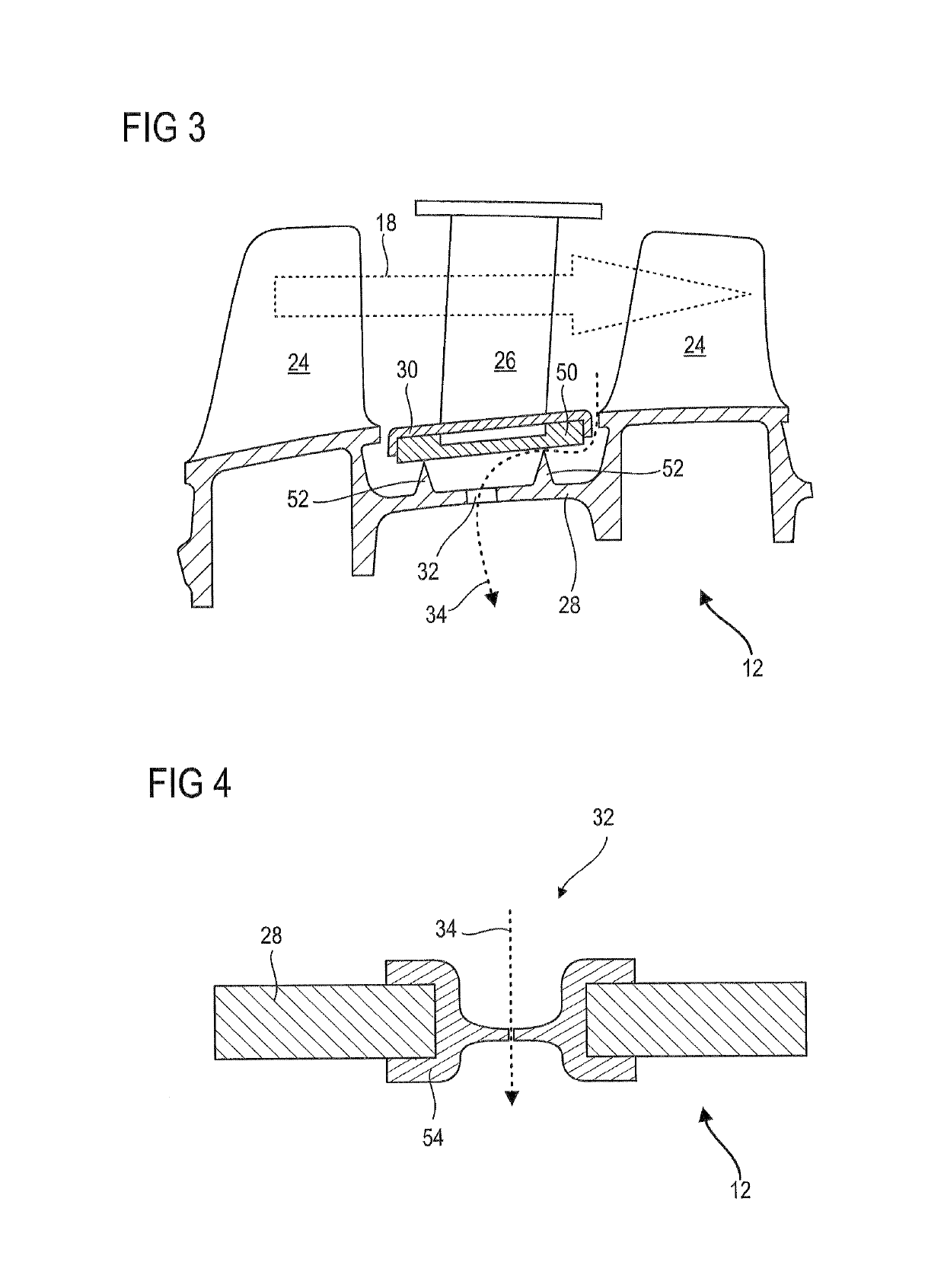 Perforated drum of a compressor of an axial turbine engine