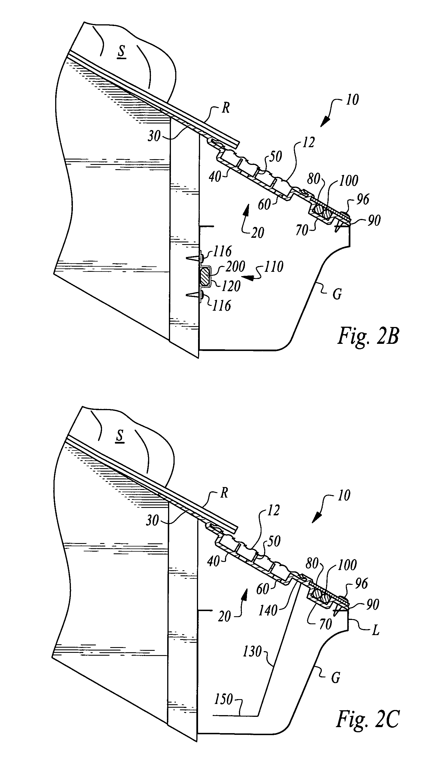 De-iced gutter debris preclusion system