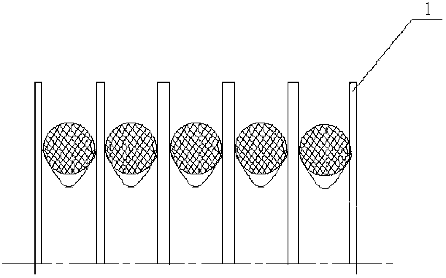 Novel traction machine brake device