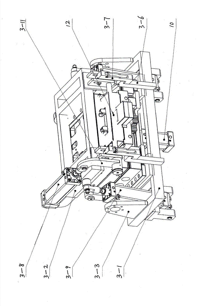 Rotary foaming mold frame