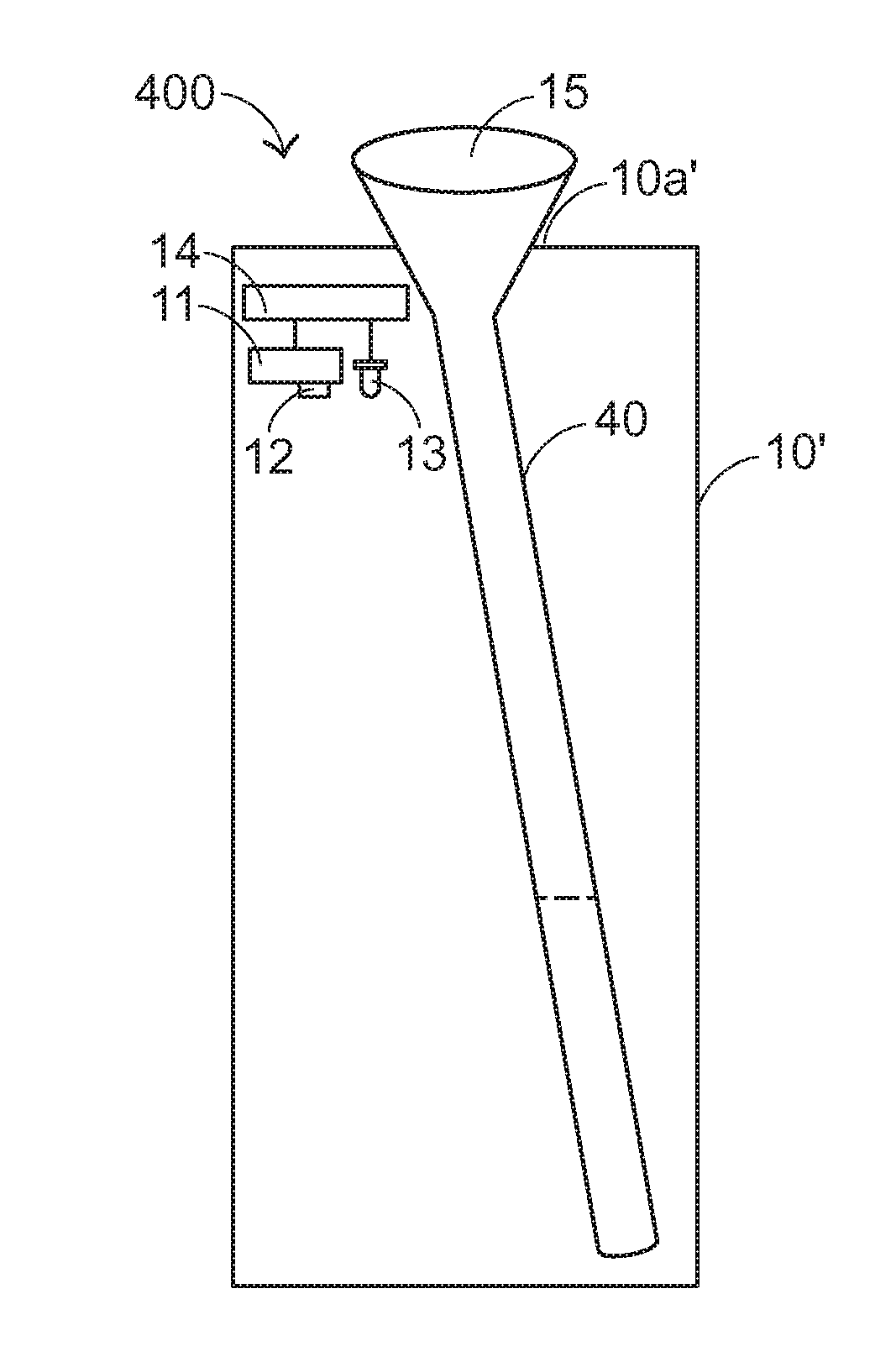 Liquid level measuring device