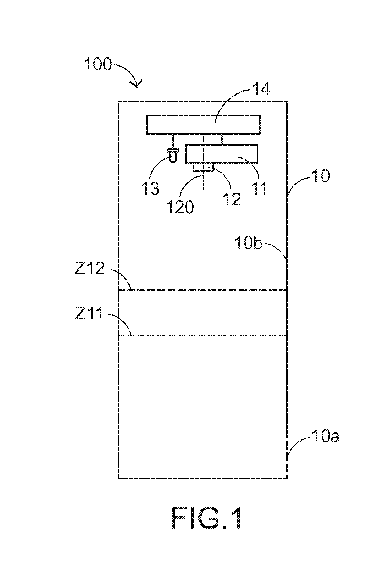 Liquid level measuring device