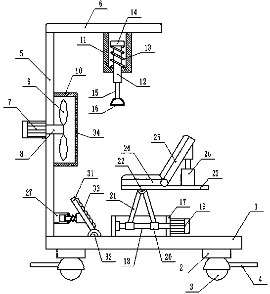 Limb bone joint rehabilitation training device