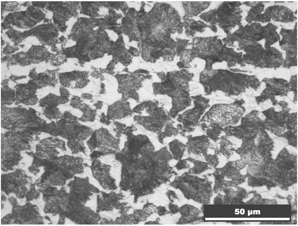 Free-cutting medium-carbon non-quenching and tempering steel for fracture splitting connecting rod and manufacturing method thereof