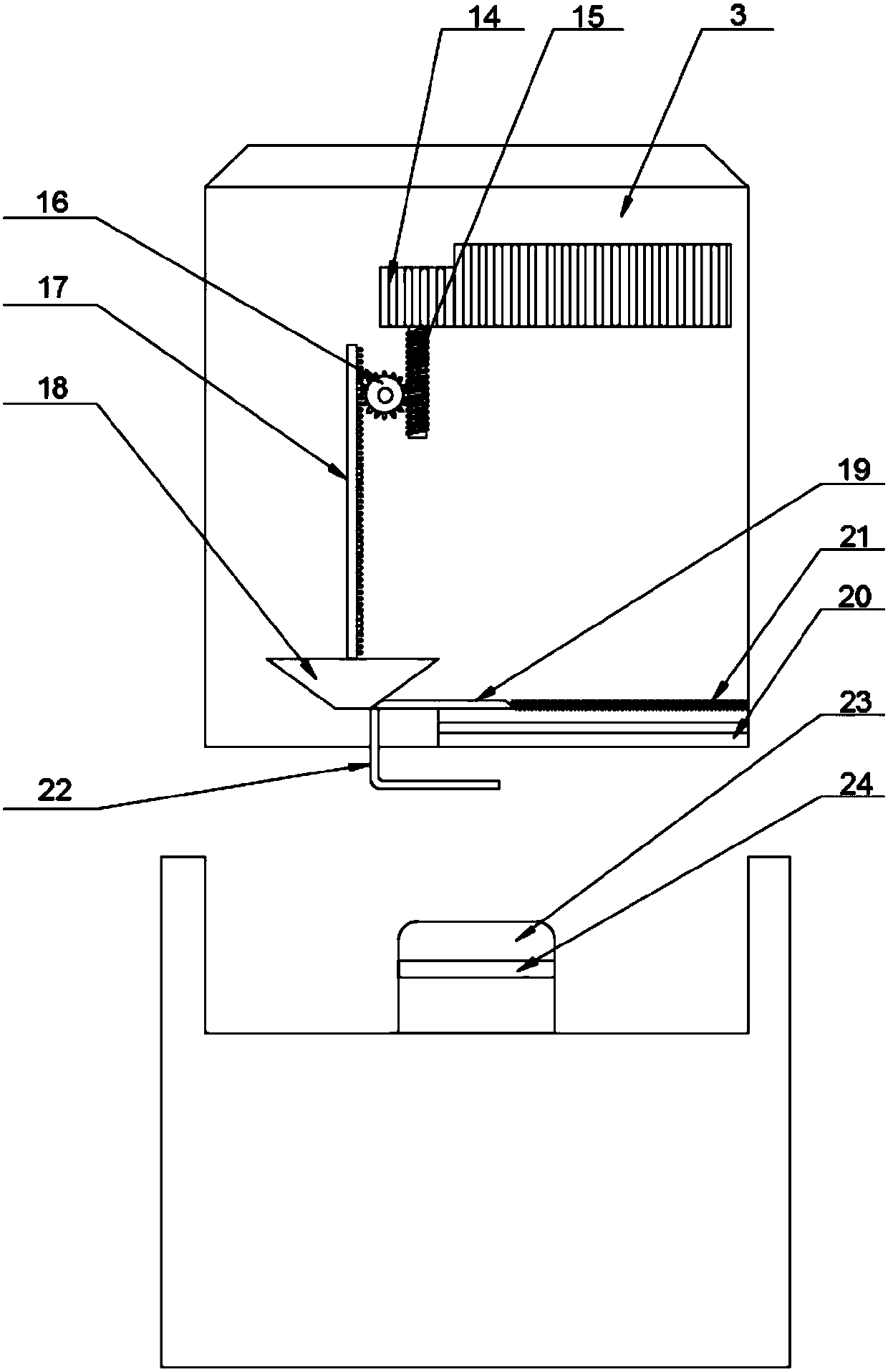 Handle and handle head connection method of intelligent door lock