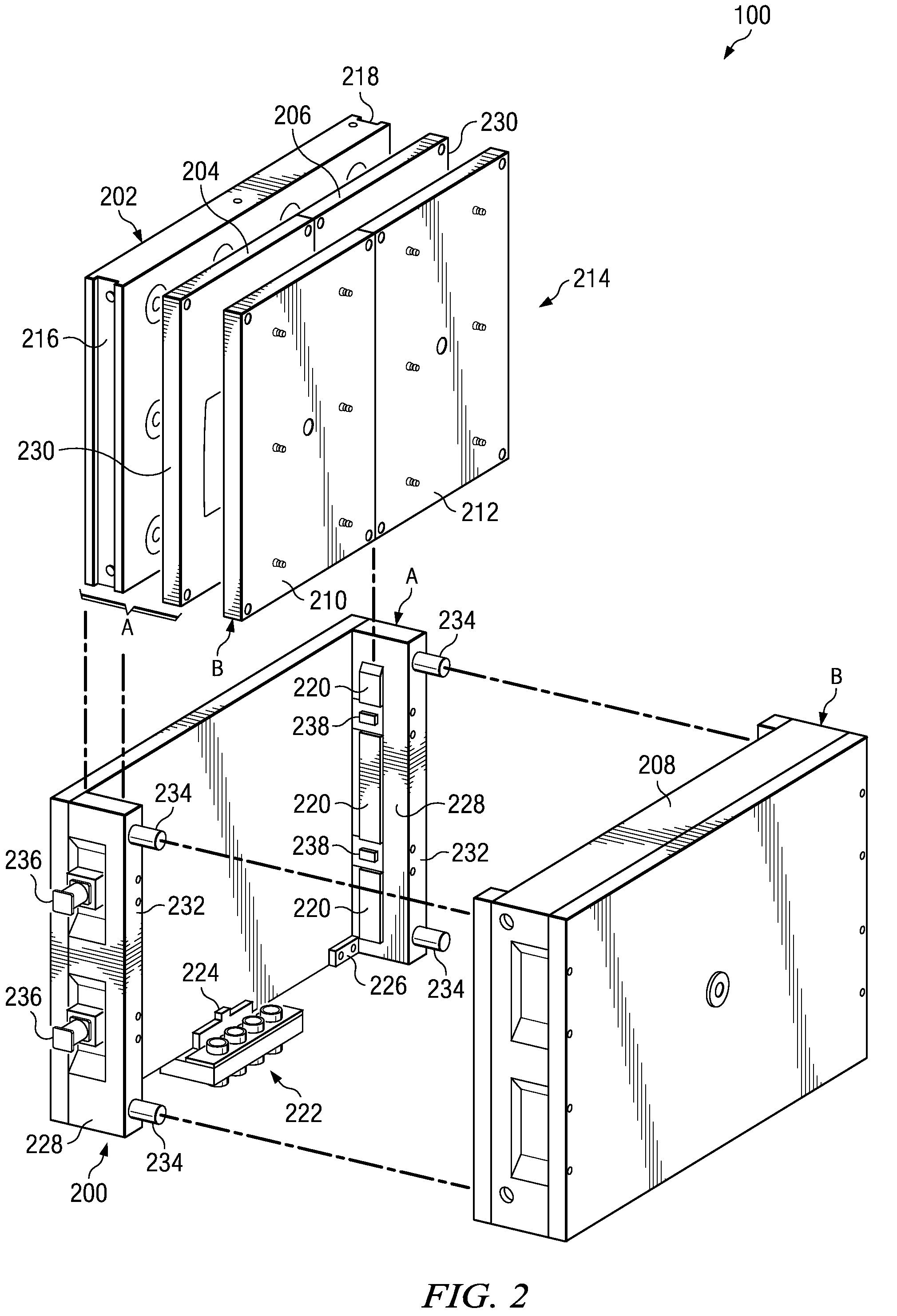 Multiple article injection molding system