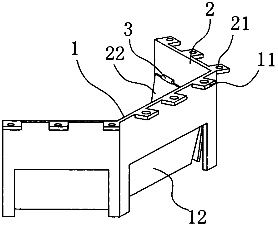 Grass baffle for grass cutter