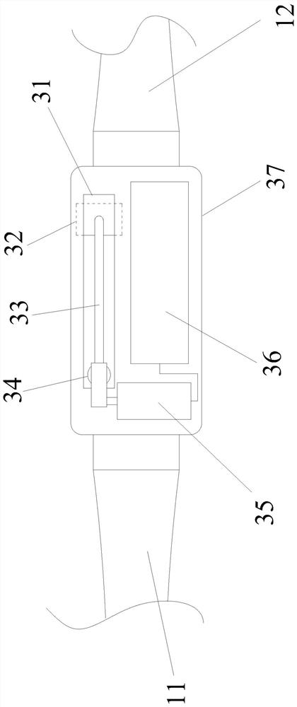 Device with knocking reminding function