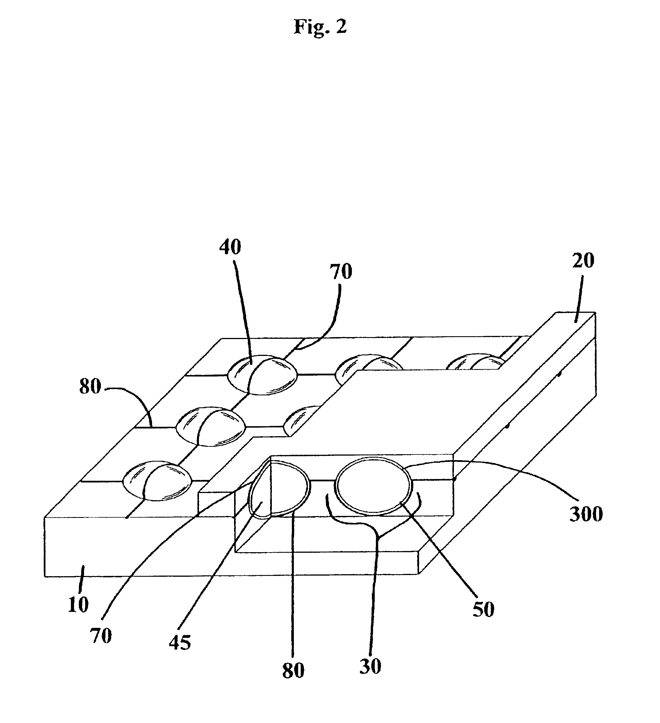 Method for on-line testing of a light emitting panel