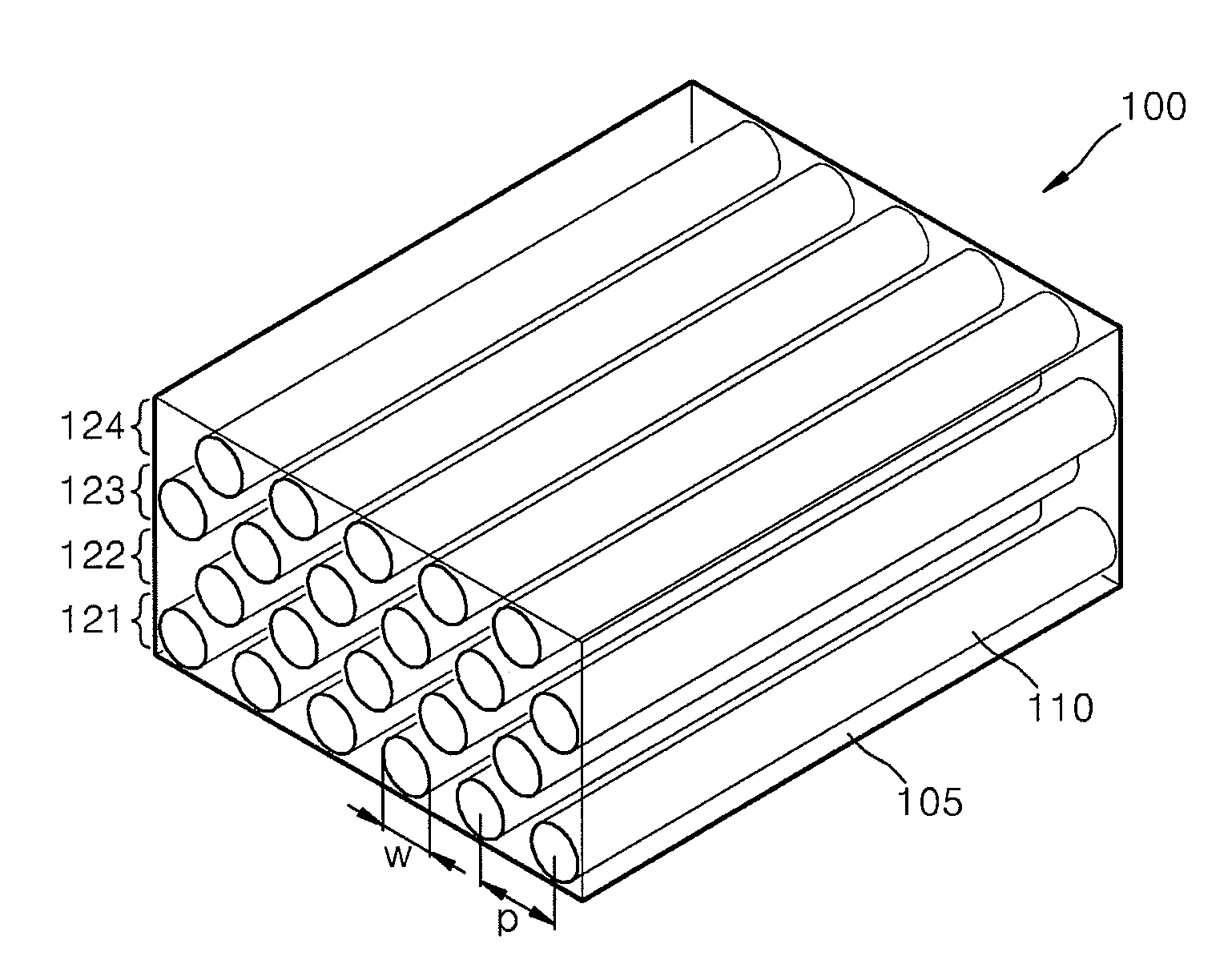 NANO wire grid polarizer and liquid crystal display apparatus employing the same