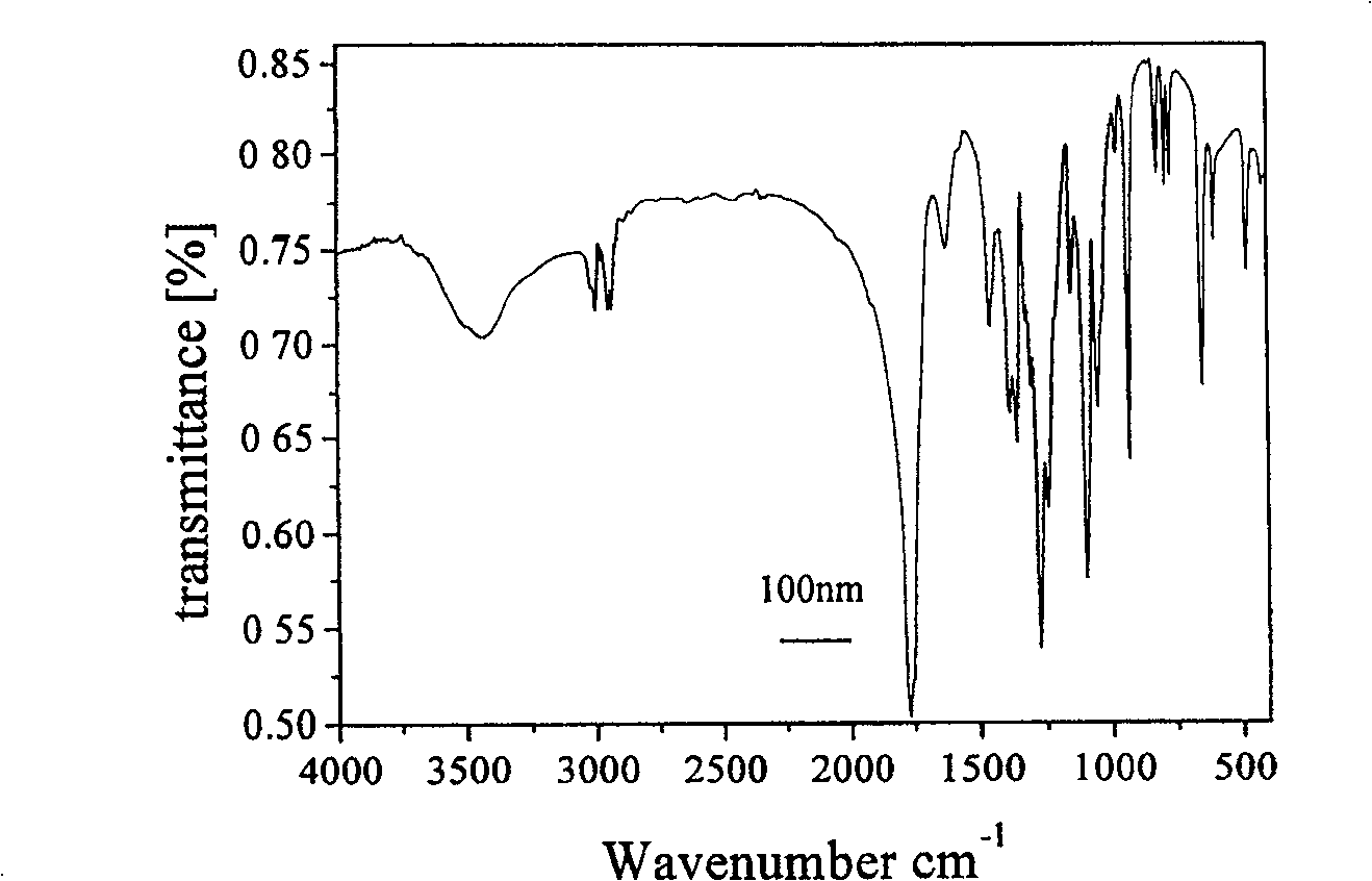 Method for preparation of polyester magnetic composite microsphere capable of being biodegraded