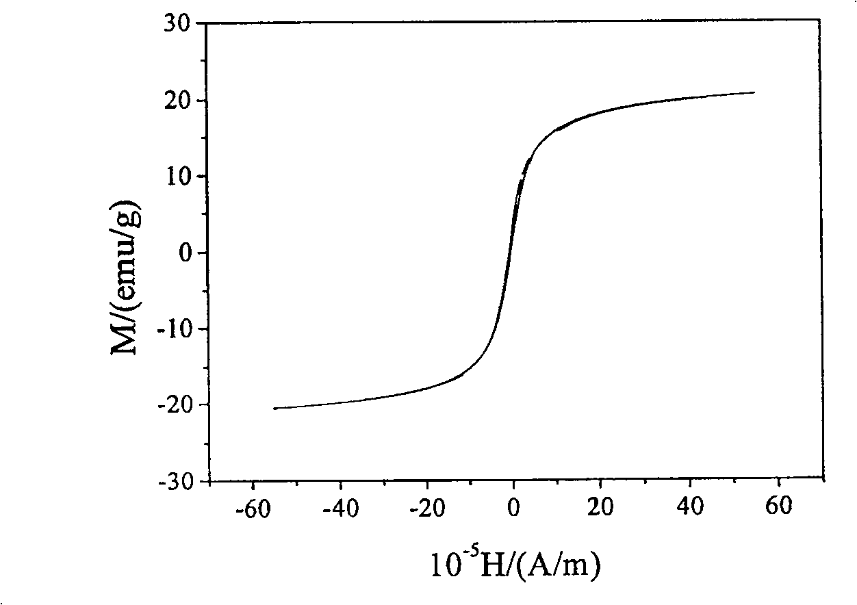 Method for preparation of polyester magnetic composite microsphere capable of being biodegraded