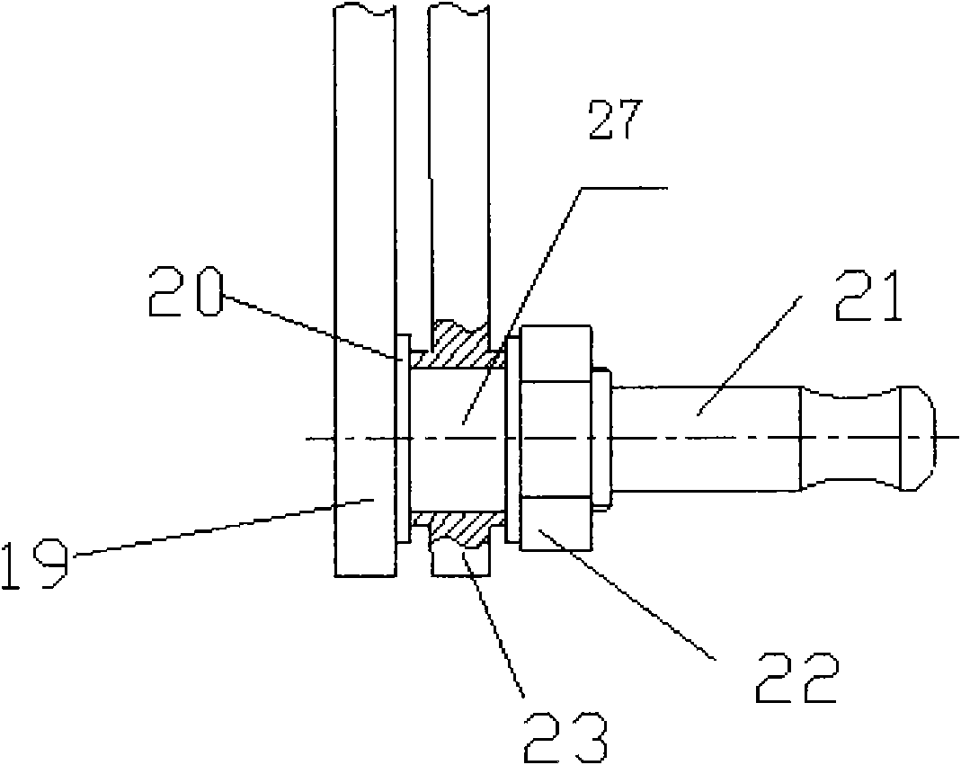 Flexible variable-arm long rotary sprinkling machine