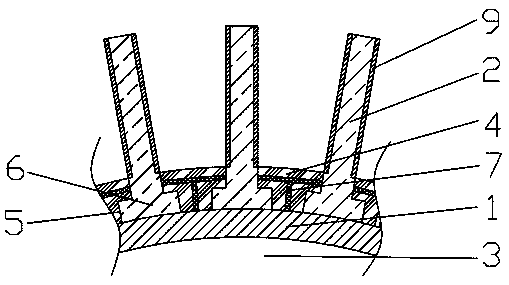 Water pump housing with high acid and alkali resistance and casting method thereof