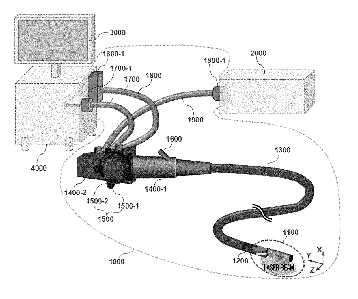 Array transducer-based side-scanning photoacoustic-ultrasonic endoscope