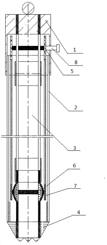 Ball valve type core sediment collector