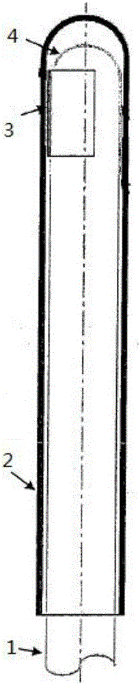 Adjusting device of intra-cavity ultrasonic probe protection device and application thereof