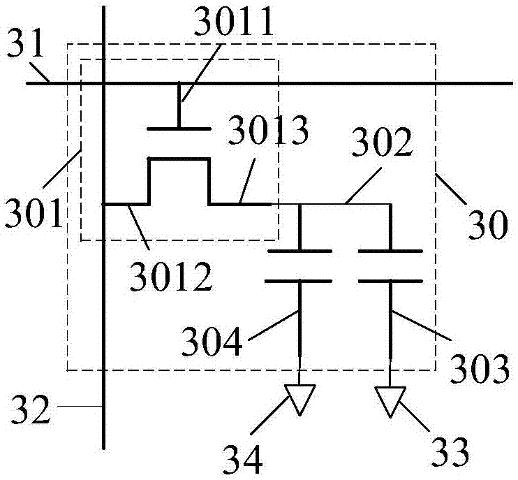 Pixel structure and array substrate